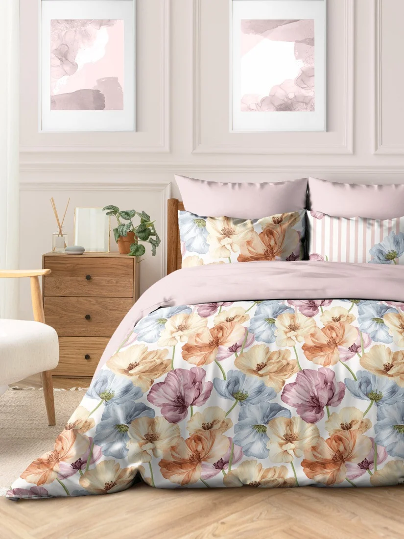 1.5-спальный комплект постельного белья Василиса Delight 1.5сп 70x70 20221/1