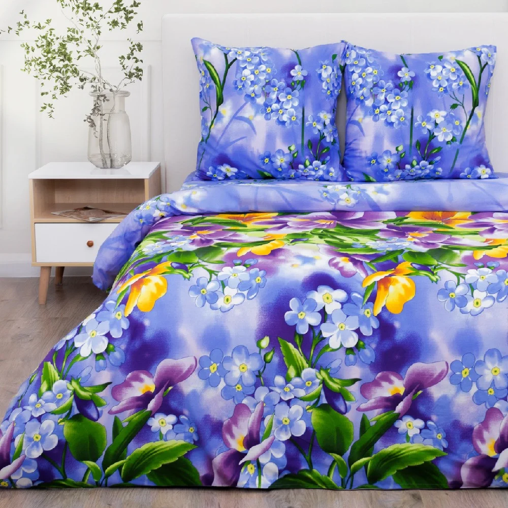 1.5-спальный комплект постельного белья Василиса Delight 1.5сп 70x70 3925/1