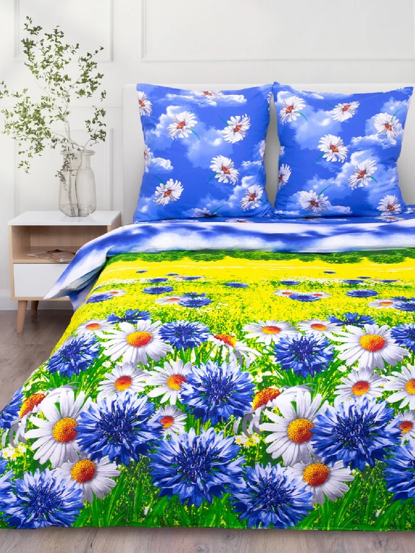 1.5-спальный комплект постельного белья Василиса Delight 1.5сп 70x70 4268/1