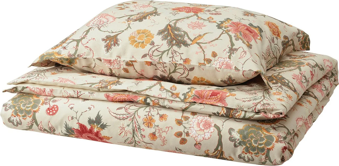 1-спальный комплект постельного белья Ikea Nasselklocka 10584544