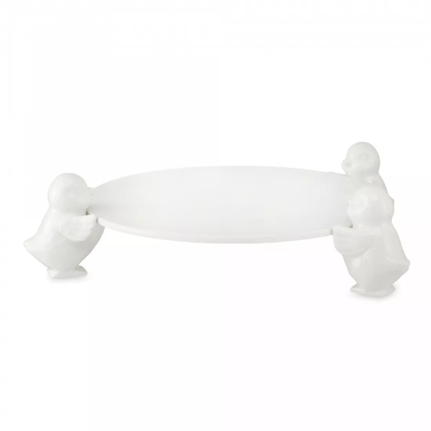 Блюдо Decor de table для торта цыплята, керамика 31 см