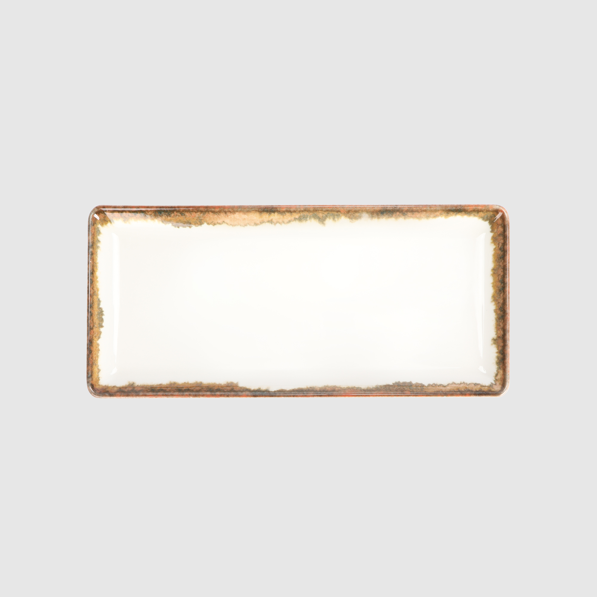 Блюдо прямоугольное Kutahya porselen Amber 35x15 см