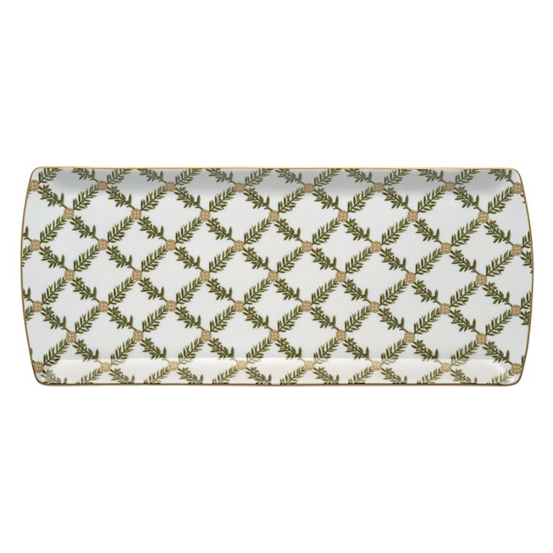 Блюдо прямоугольное Pozzi Milano 1876 Rosita 35х15 см