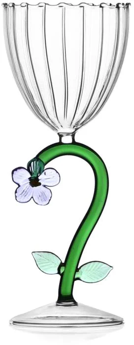 Бокал для воды и напитков Ichendorf Milano Botanica 09354010 (лиловый цветок)