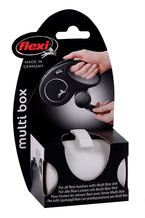 Бокс Flexi vario multi box аксессуар д/пакетиков д/лакомств серый