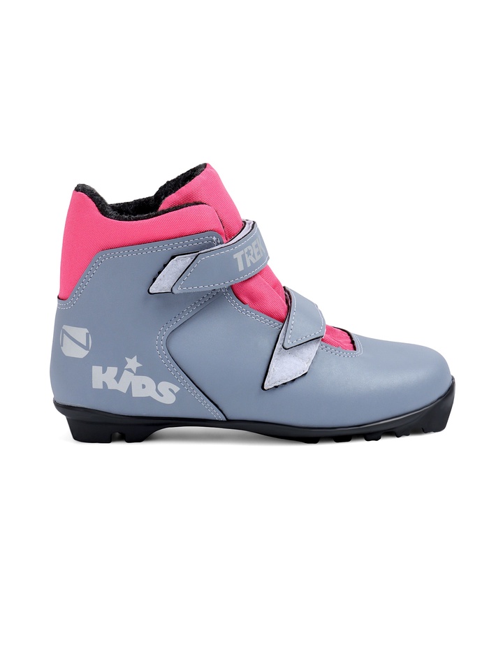 Ботинки лыжные детские Kids4 TREK, NNN, размер 36, искусственная кожа, металлики