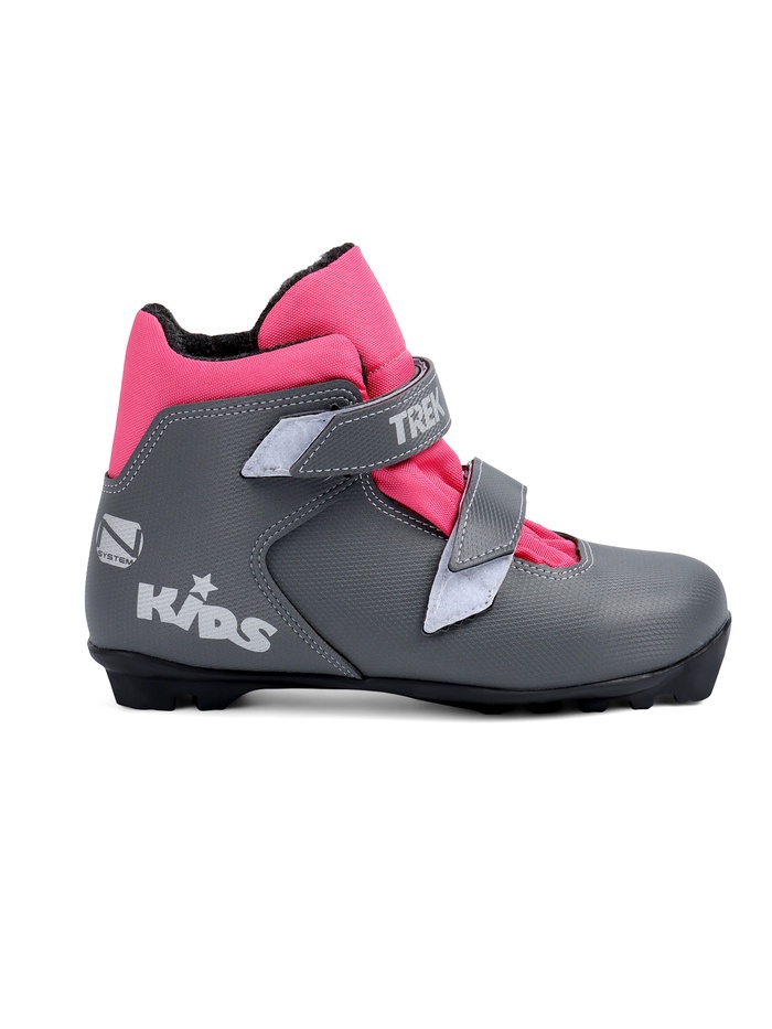 Ботинки лыжные детские Kids5 TREK, NNN, размер 31, искусственная кожа, серые