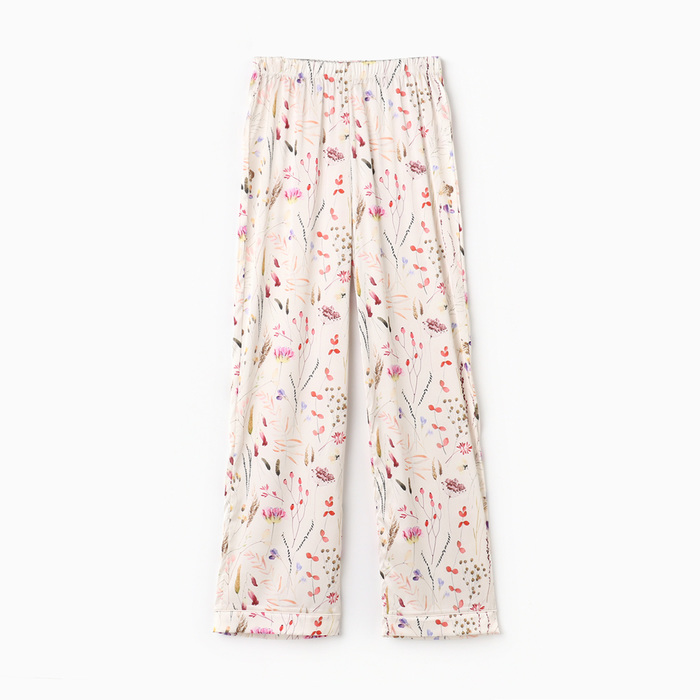 Брюки домашние женские KAFTAN Spring, размер 52-54
