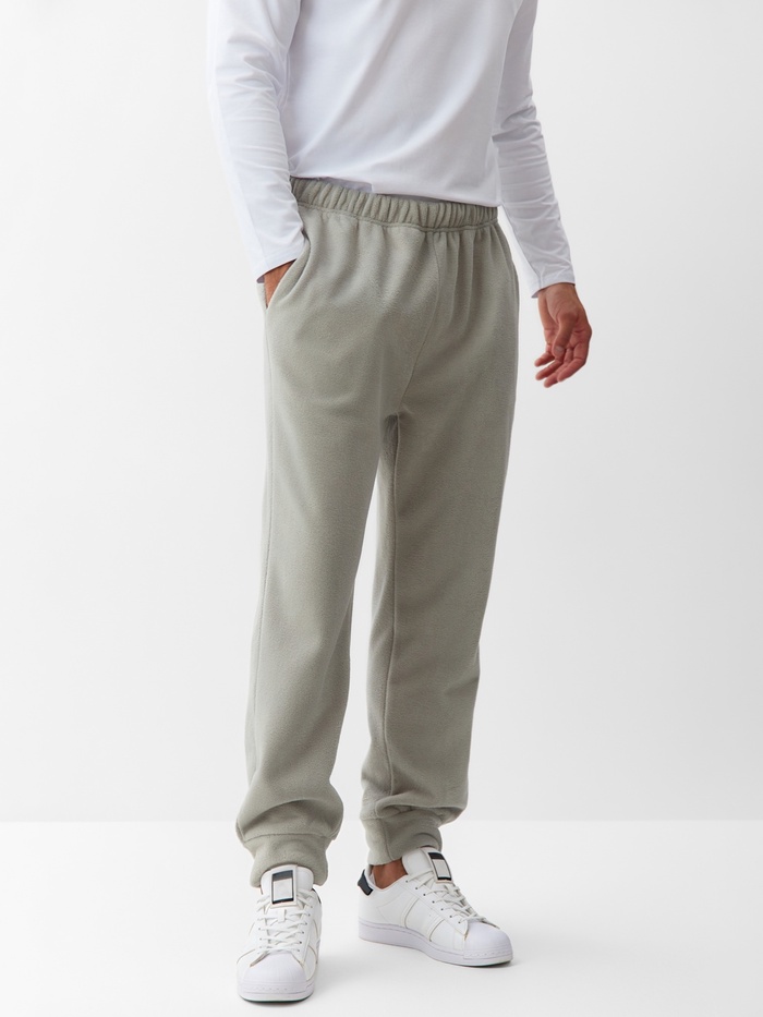 Брюки флисовые мужские спортивные MINAKU: Fleece Soft, размер 44, серые