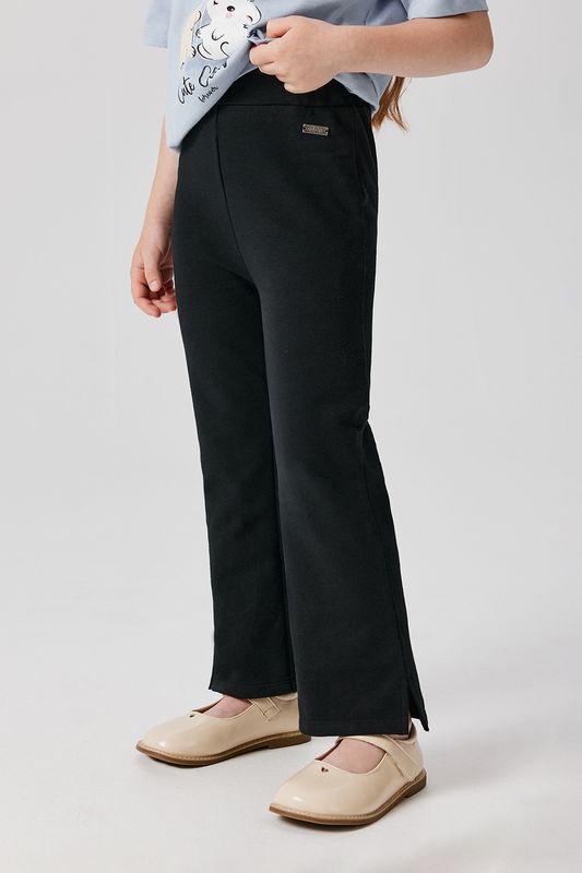 Брюки хлопковые с разрезами ACOOLA