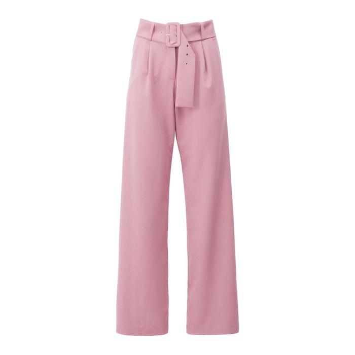 Брюки женские прямые MIST: Pants, размер 42, розовые