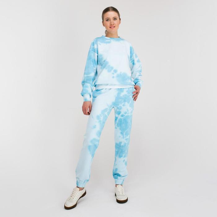 Брюки женские спортивные MINAKU: Casual Collection, голубые, размер 42