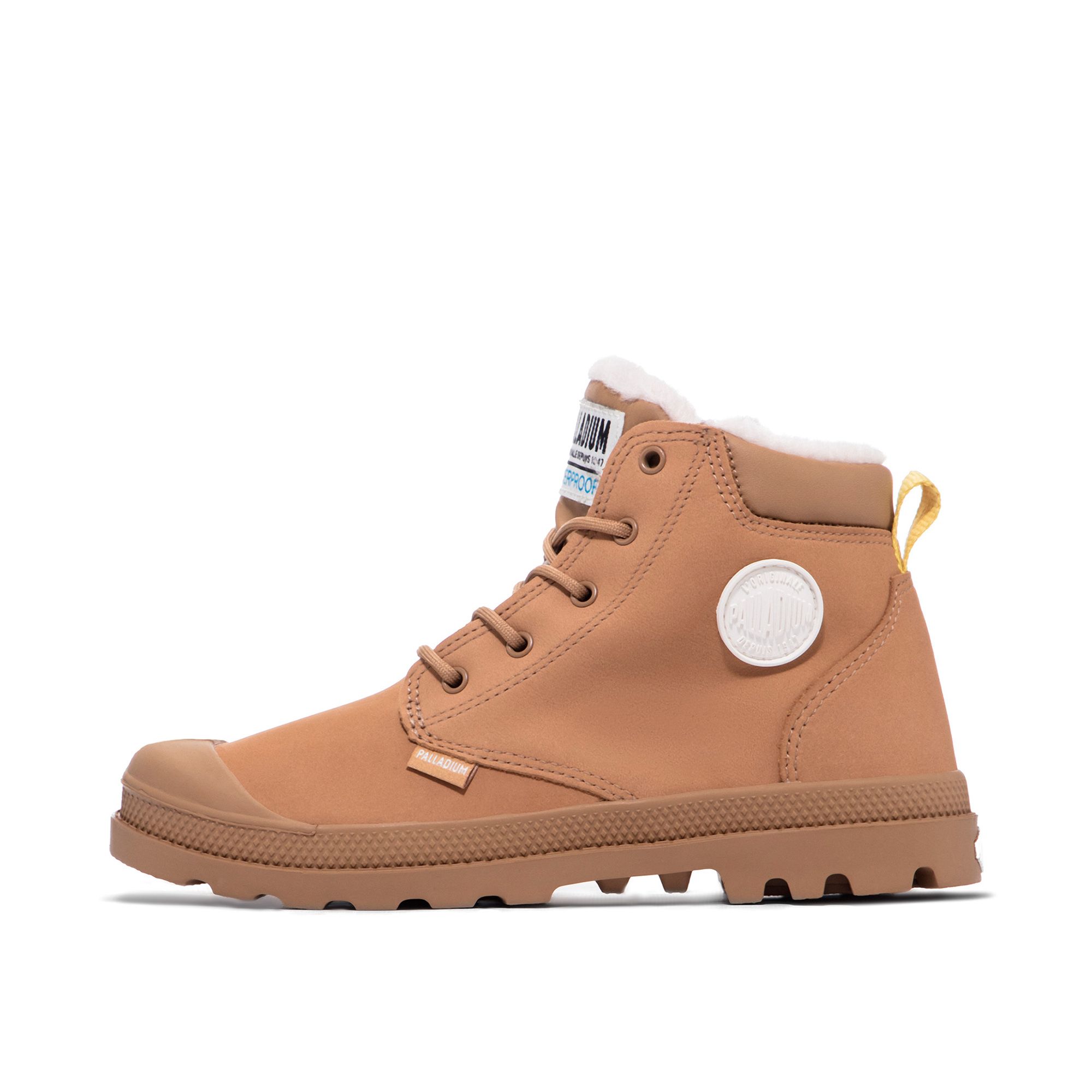 Детские ботинки Palladium Pampa High Cuff insulated Sherpa