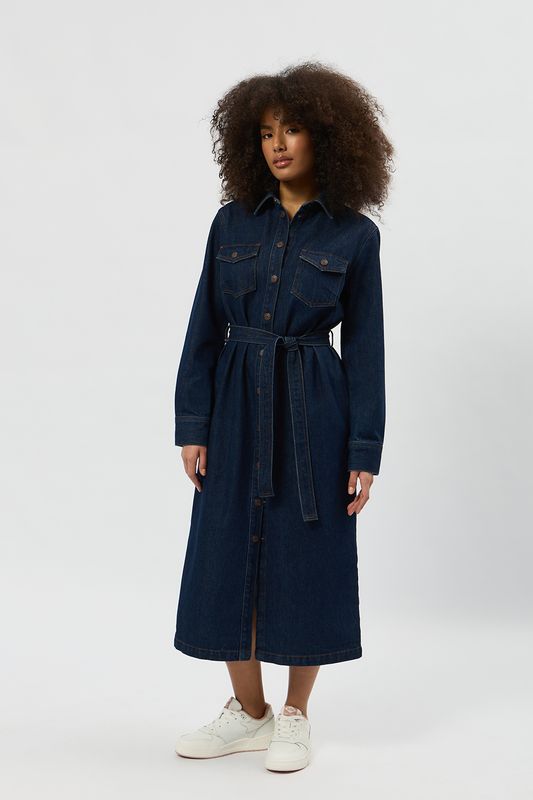 Джинсовое платье длинное Lee Cooper