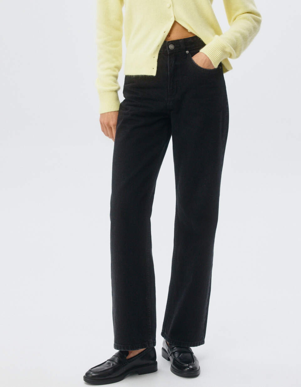 Джинсы 411 WIDE LEG из органического хлопка