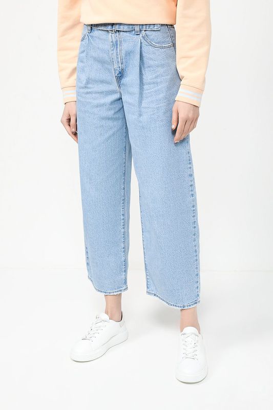 Джинсы Belted Baggy Light Indigo - Flat Finish LEVI'S