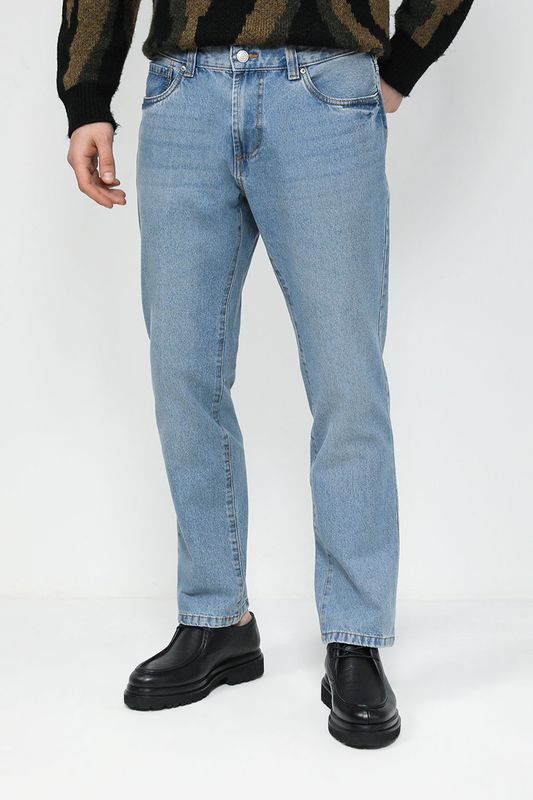 Джинсы эффектом потертости Republic of Denim