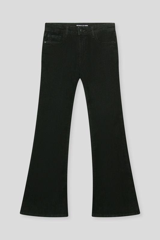 Джинсы клеш однотонные Republic of Denim