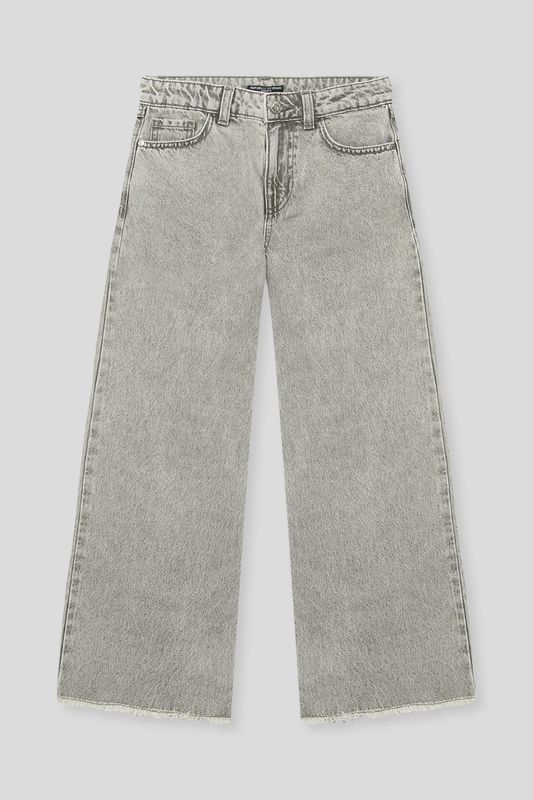 Джинсы клеш с эффектом потертости Republic of Denim