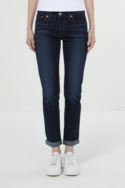 Джинсы Mid Rise Boyfriend Cobalt Laye LEVI'S