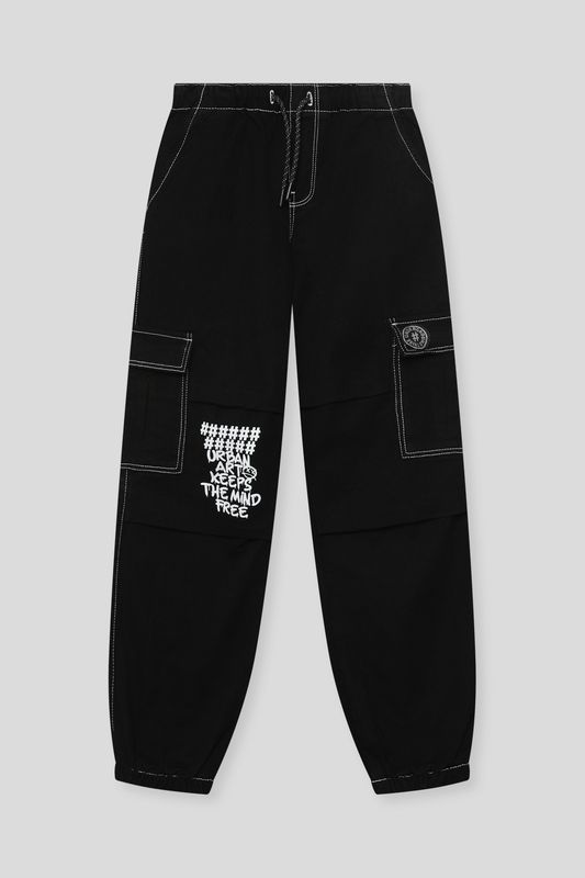 Джинсы на кулиске с карманами Republic of Denim