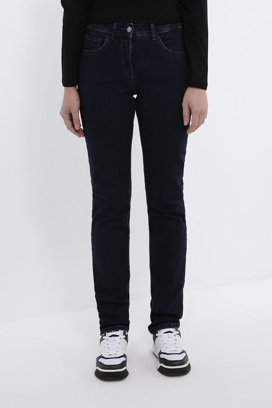 Джинсы однотонные облегающего кроя Gerry Weber