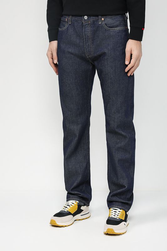 Джинсы однотонные прямого кроя LEVI'S