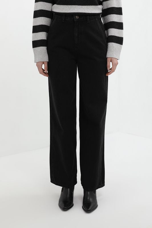 Джинсы однотонные с высокой талией Marc O'Polo