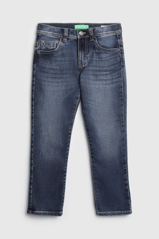 Джинсы прямого кроя Benetton