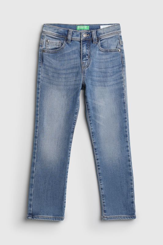 Джинсы прямого кроя Benetton