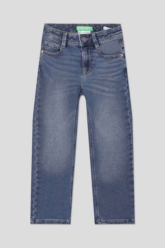 Джинсы прямого кроя Benetton