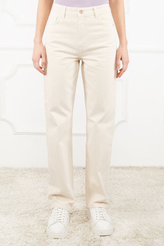 Джинсы прямого кроя ELEGANZZA
