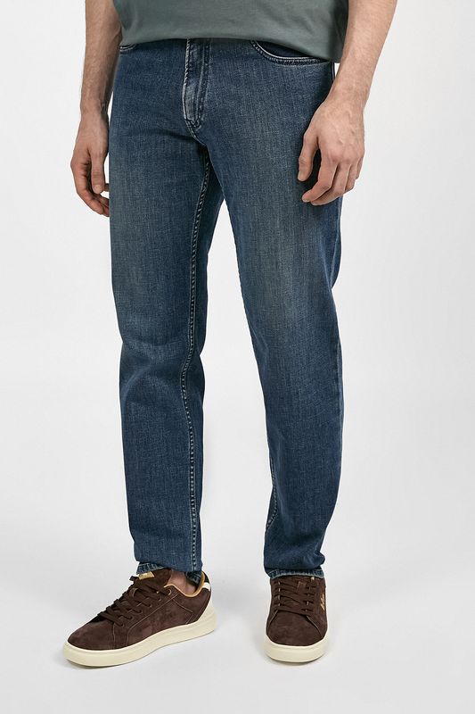 Джинсы прямого кроя Trussardi