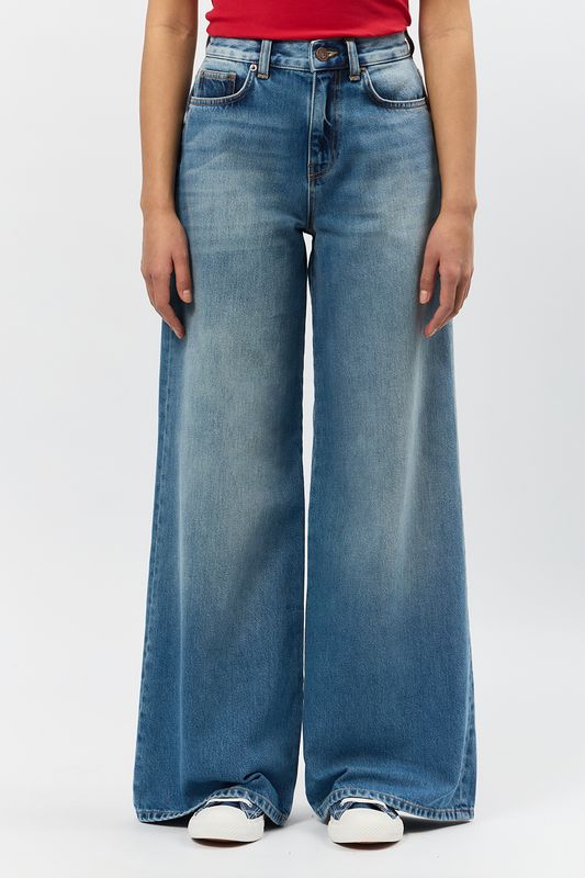 Джинсы расклешенные от бедра Lee Cooper