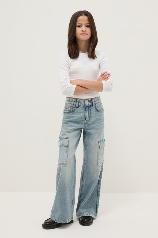 Джинсы расклешенные с карманами Republic of Denim