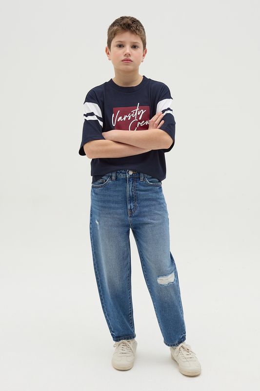 Джинсы рваные Republic of Denim