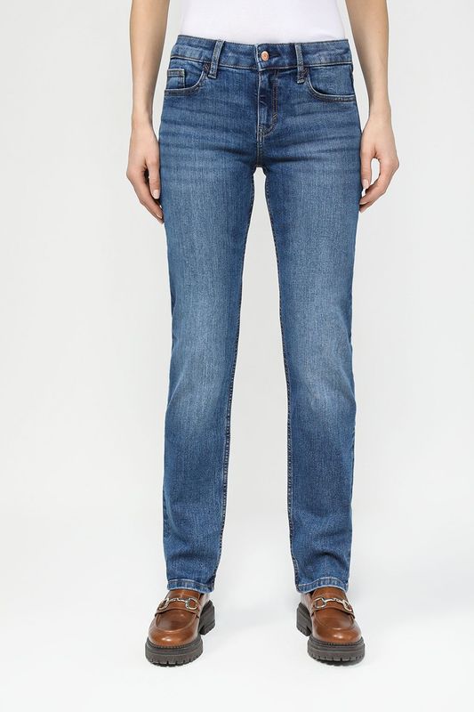 Джинсы с эффектом потертости Esprit Casual