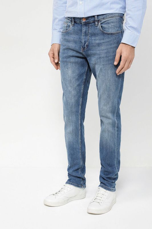 Джинсы с эффектом потертости Esprit Casual