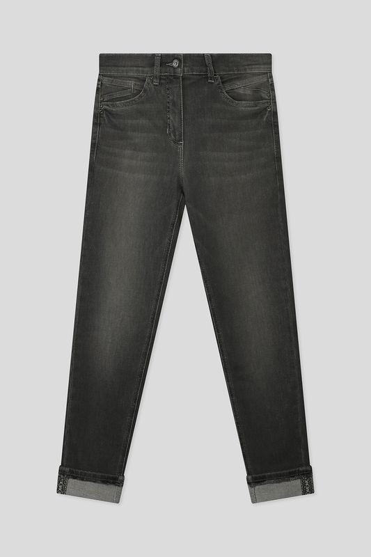 Джинсы с эффектом потертости Gerry Weber