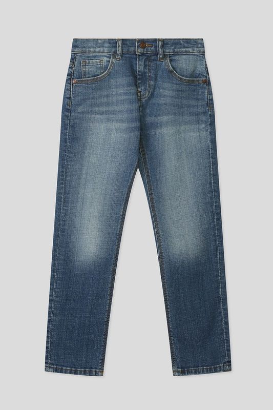 Джинсы с эффектом потертости Guess