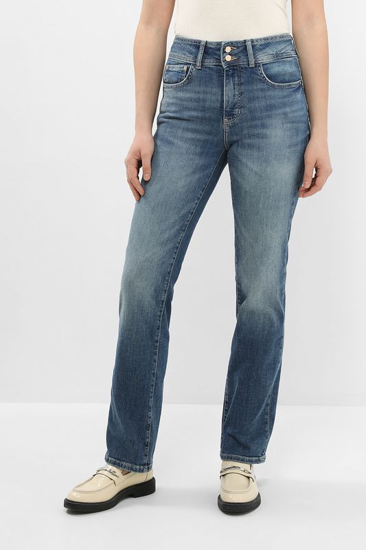 Джинсы с эффектом потертости Guess