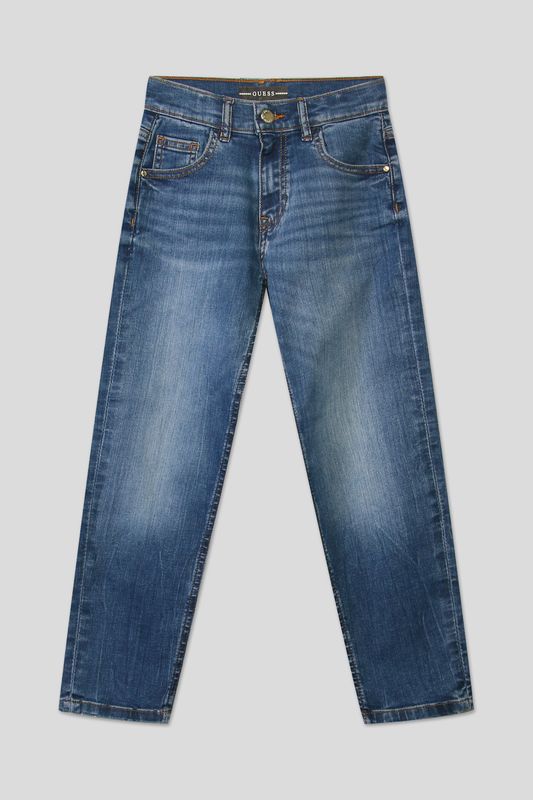 Джинсы с эффектом потертости Guess