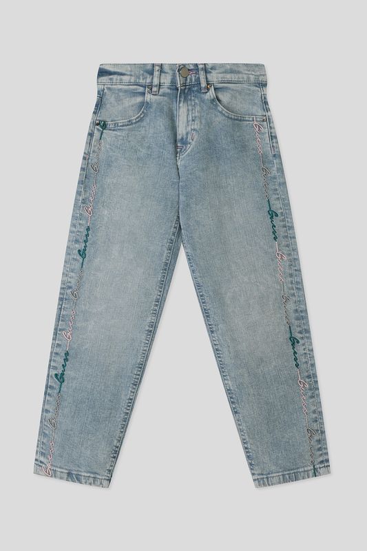 Джинсы с эффектом потертости Guess