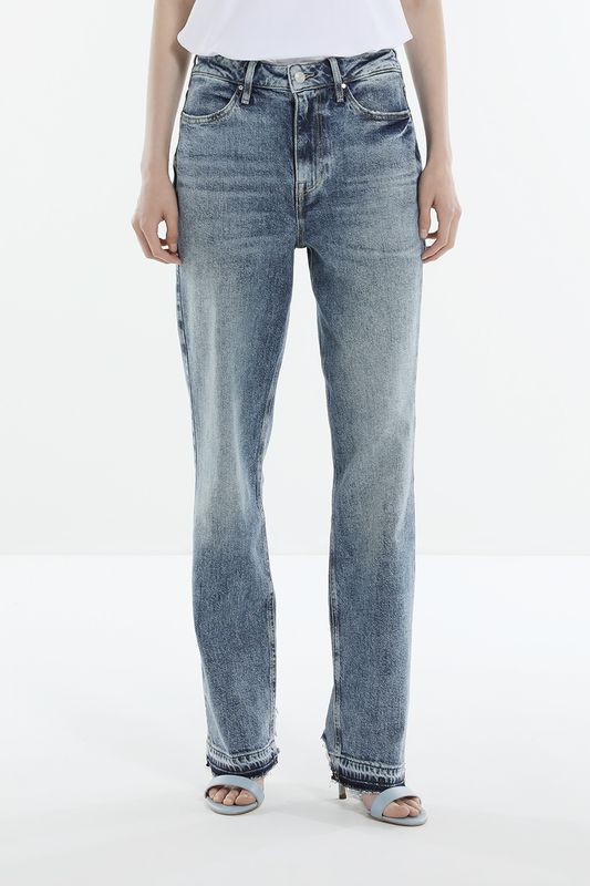 Джинсы с эффектом потертости Guess