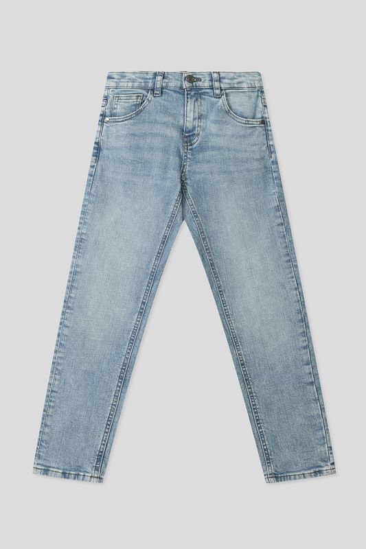Джинсы с эффектом потертости Guess