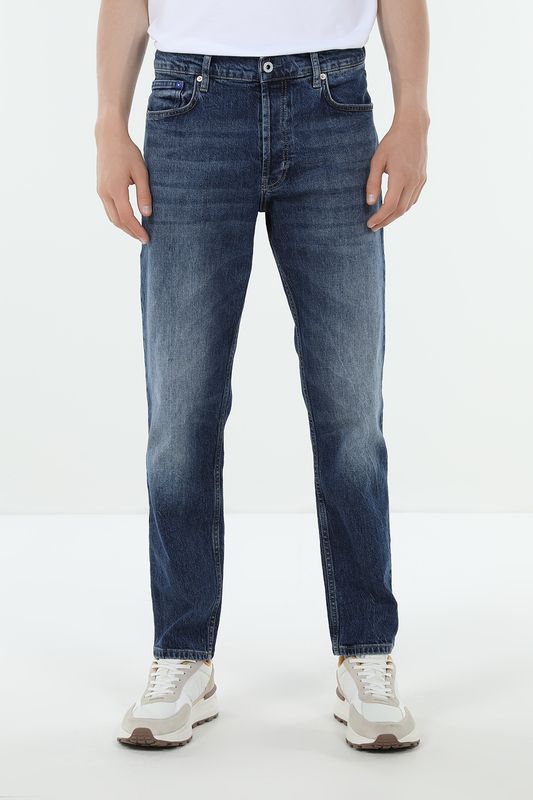 Джинсы с эффектом потертости Karl Lagerfeld Jeans