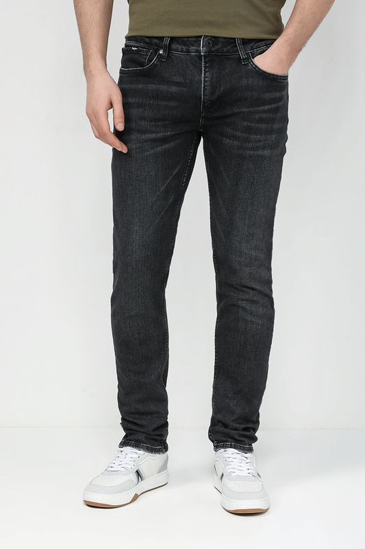 Джинсы с эффектом потертости PEPE JEANS