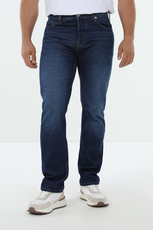 Джинсы с эффектом потертости PEPE JEANS