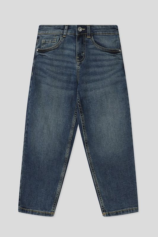 Джинсы с эффектом потертости Republic of Denim