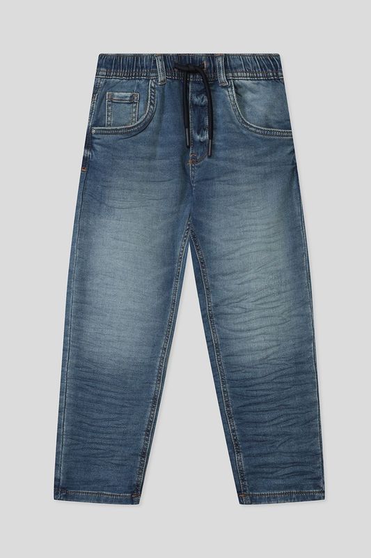 Джинсы с эффектом потертости Republic of Denim